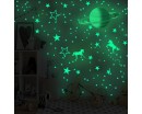 Glow in The Dark Stars Saturn Luminous Unicorns - Glowing Stars for Ceiling and Wall Decals